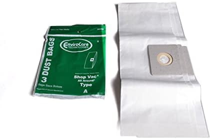 Shop Vacuum Style A Vac Cleaner Bags 1.5 Gallon Type 360SW 906-67-00 9066700 