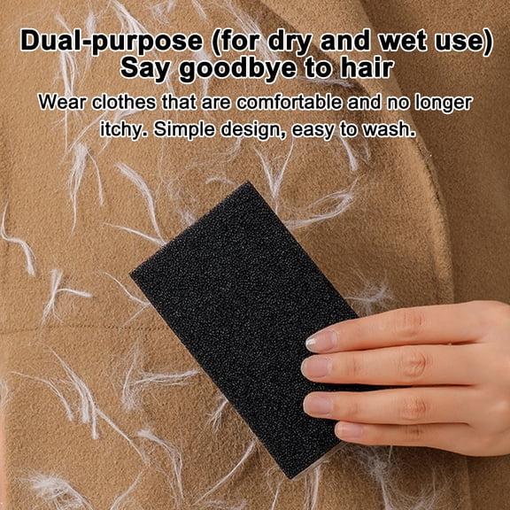 KGJQ Lint Roller, Portable Lint Remover, Reusable Washable Pet Hair Remover for Clothes Furniture, Double-Sided Fabric Shaver for Suits Sweaters Sofas