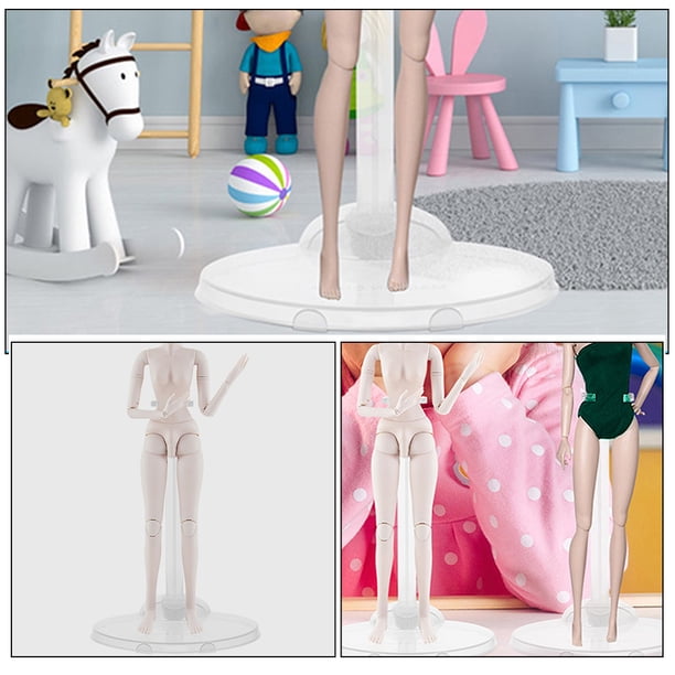 10 Soportes Para Muñecas Y Figuras De Acción – Base Transparente Ajustable Para Modelos De 6 Pulgadas