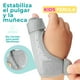 thumbnail image 4 of Férula Infantil para Pulgar y Muñeca Ajustable | Muñequera | Color Gris | Talla M, 4 of 10