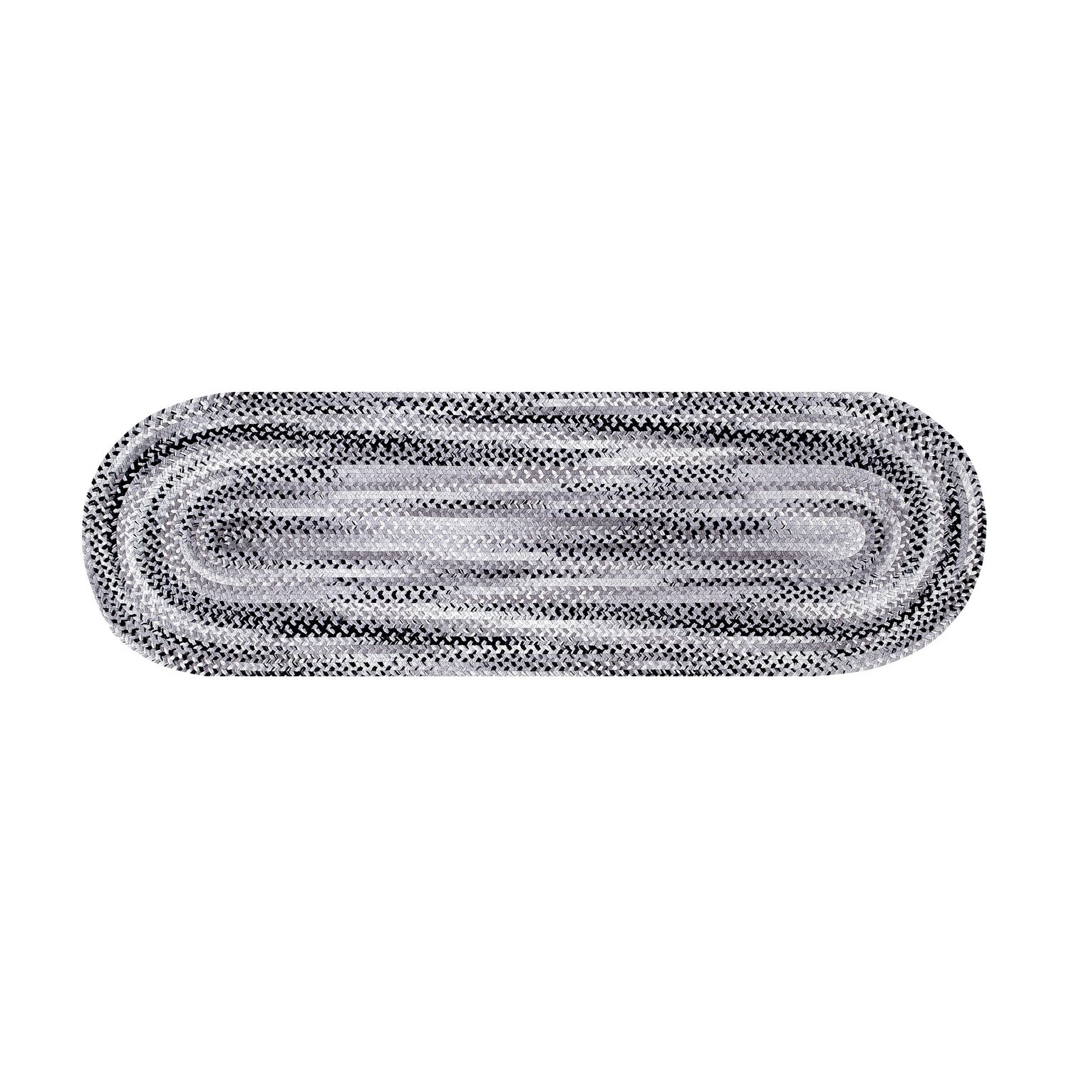 Better Trends Braided Runner Rug 24"x 72" 100% Cotton Rug for Indoor Use, Area Rug for Bedroom Ombre Chenille Collection - (Beige)