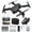 Black 3B6, variant on Staron under $5 FPV Drone with 1080P Camera, WIFI FPV Quadcopter with Altitude Hold, Optical Flow Positioning Toys for Kids and Adults