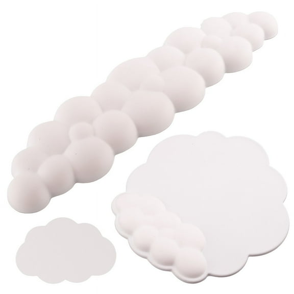 Memory Foam Hand Rest Cloud Mouse Keyboard Wrist Pad for Office Games
