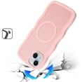 thumbnail image 4 of XPM for Apple iPhone 14 Pro Max Phone Case, Grip Hand Magnetic Hybrid Case Shockproof Protection Matte Skin Rubber TPU + PC Cover for iPhone 14 Pro Max (Pink), 4 of 9