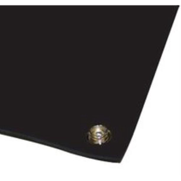 ESD CONDUCTIVE MAT, 500MMX900MM, BLACK