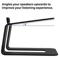 thumbnail image 4 of 1Pcs Desktop Speaker Stand Metal Audio Bracket Holder Universal Tabletop Stand, 4 of 6