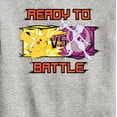 thumbnail image 3 of Pokémon - Pikachu Mewtwo Battle - Youth Crewneck Fleece Sweatshirt, 3 of 5