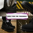 thumbnail image 7 of Safety Girl Steel Toe Boots for Women - Black -12M | Waterproof Work Boots for Women Steel Toe Boots | Slip Resistant Work Shoes | Lightweight Nubuck Leather for Comfort and Style, 7 of 7