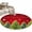Green White Red, variant on Round Rug 4Ft Washable Non-Slip, Red Christmas Circle Area Rugs for Living Room Bedroom, Green Xmas Tree Snowflake Winter Indoor Floor Mats Carpet Runner for Home Decor Aesthetic