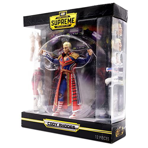 新品 コーディ・ローデス AEW Supreme Cody Rhodes WALMART EXCLUSIVE AEW SUPREME COLLECTION CODY RHODES FIGURE