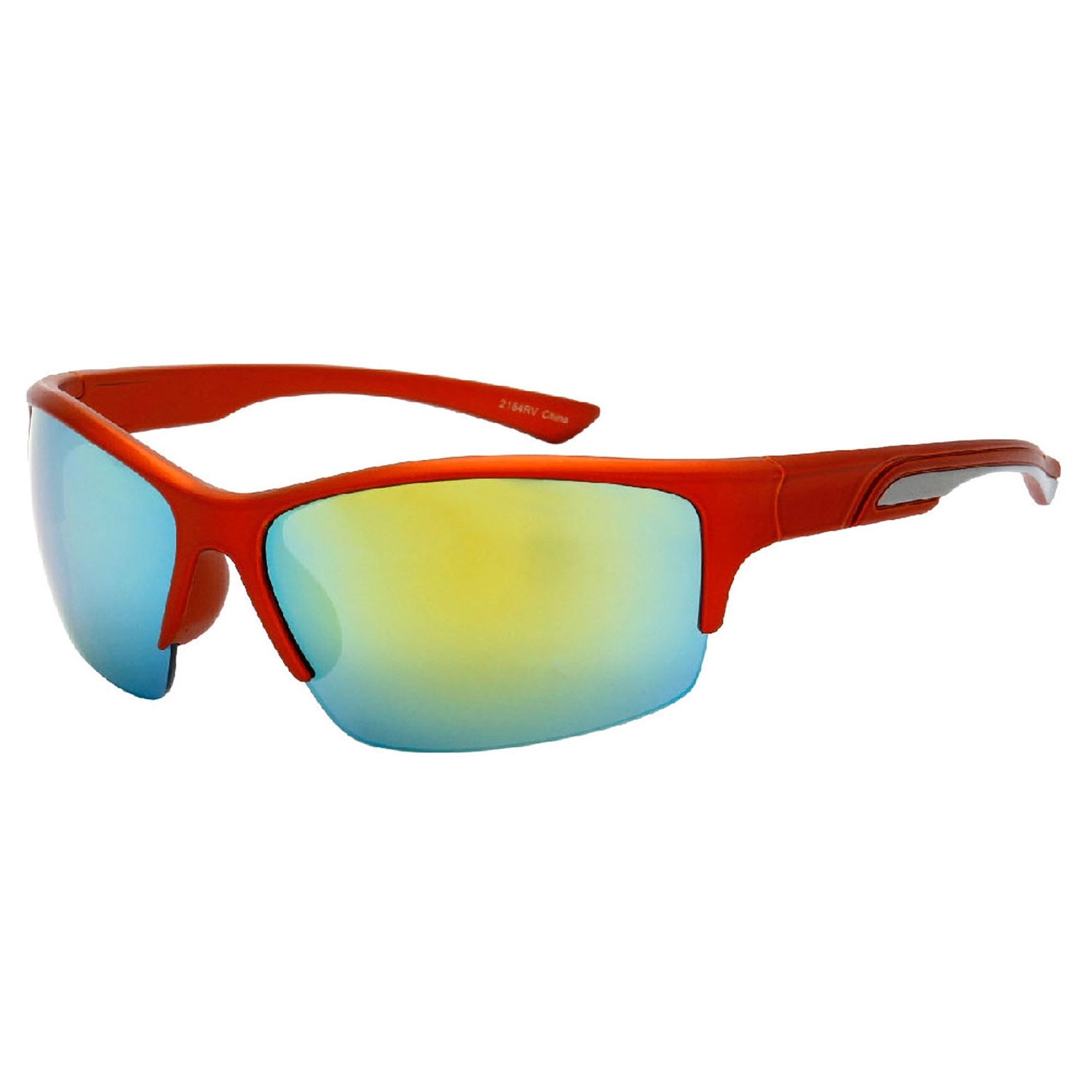 MLC Eyewear Model 84R UV400 Ultra Reflective Light Weight Sport Frame Sunglasses - image 2 of 2