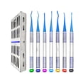 thumbnail image 2 of ARTMAN INSTRUMENTS Mini Élévateur Racinaire en Acier Inoxydable Proximateurs à Cassette Élévateurs Luxateurs PDL Élévateurs Racinaires 7 Pcs, 2 of 4