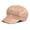 Khaki, variant on Men Women Leather Octagonal Baker Cap Gatsby Newsboy Casquette Peaked Cabbie Hat
