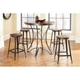 thumbnail image 1 of Bowery Hill Table à Manger Ronde Hauteur Comptoir en Bouleau, 1 of 2