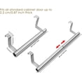 thumbnail image 2 of Shiyou-porte-serviettes de Cuisine sur Porte d'Armoire Barre Rétractable 2 Pcs en Acier Inoxydable, 2 of 4