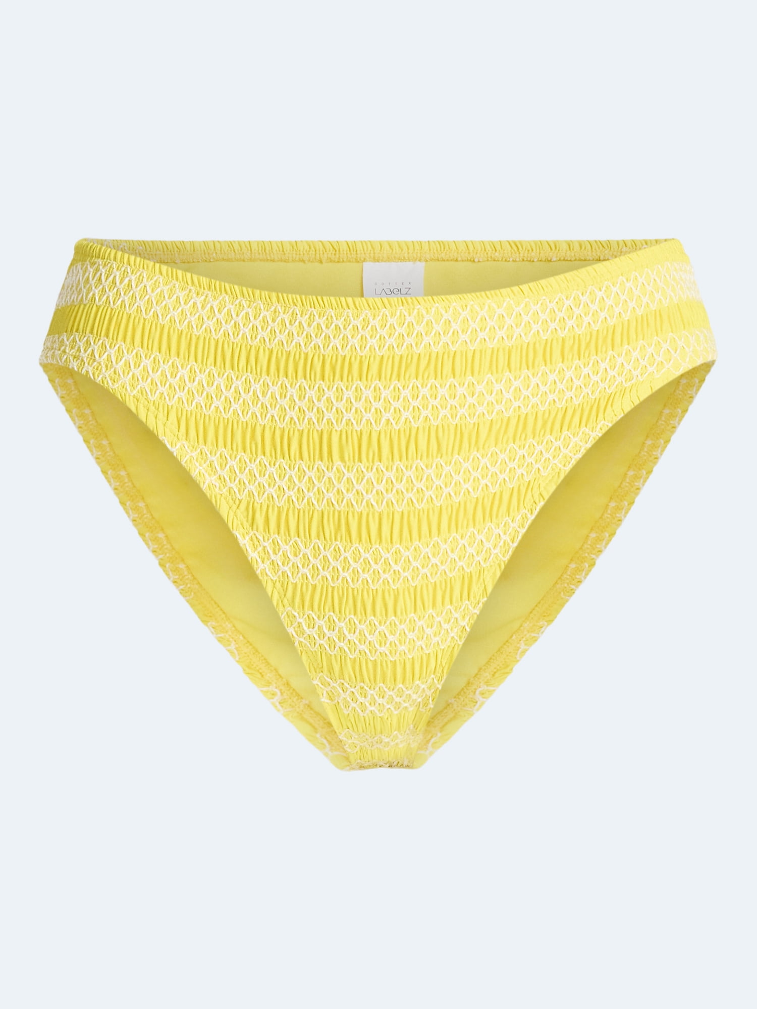 Free Assembly's Women's Textured Mid Rise Bikini Bottoms, Sizes XS-XL
