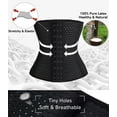 thumbnail image 4 of VASLANDA Slimming Waist Trainer for Women Steel Boned Waist Shaper Trimmer Adjustable Tummy Control Girdle for Daily Use, 4 of 7