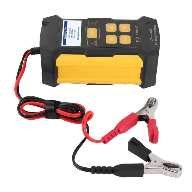 Probador de carga de batería de vehículo, probador de batería de coche, cargador V, analizador de batería de coche, cargador de batería de coche compacto y ligero