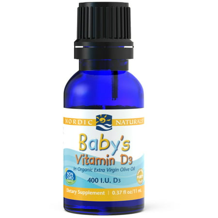 Nordic Naturals Baby's Vitamin D3 Drops, 0.37oz