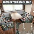 thumbnail image 2 of XYZCANDO Snowman RV Dinette Cushion Cover Camper Decor Sofa Covers Washable Bench Cushion for Loveseat Stylish Furniture Covers for Sofa and Loveseat, 2 of 7