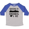 thumbnail image 3 of Inktastic Chicago Illinois Someone Loves Me Skyline Boys or Girls Toddler T-Shirt, 3 of 5