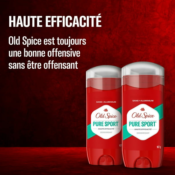 Old Spice High Endurance Deodorant for Men, Aluminum Free, Pure