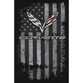 thumbnail image 5 of JH Design Men’s Chevy Corvette C7 Flag Pullover Crewneck Sweatshirt Sm-3X, 5 of 7