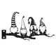 thumbnail image 1 of Jardín Decorativas De Duende De Metal, Estacas De Árbol De Patio De Silueta De Duende Negro Para Decoración De Jardín De Árboles Al Aire Libre Vogacara HA043051-05, 1 of 6