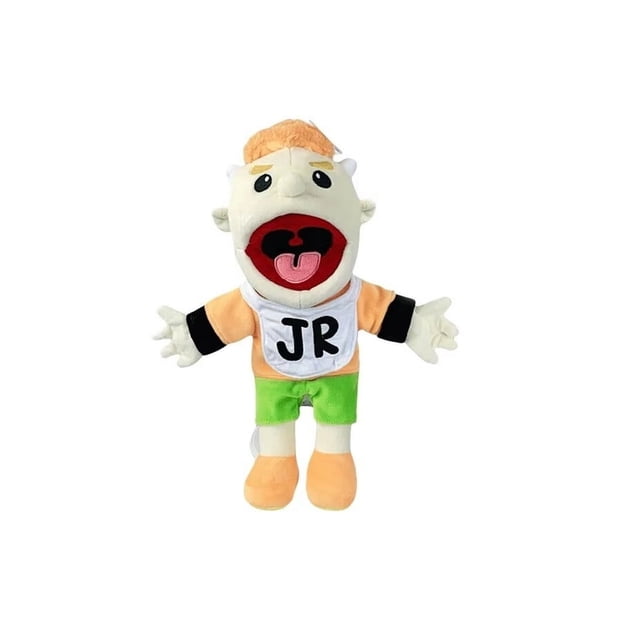 Marionetas de mano de Jeffy Boy, muñecos de peluche para niños, divertidos accesorios de fiesta, muñecos de Navidad, juguetes de marionetas, regalo para niños (Junior)