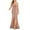 Rose Gold, variant on IROINNID Maxi Dress for Women Formal Fall Sequin Slip Dress Sparkly Glitter Party Club Wrap Evening Sequin Dress,Burgundy