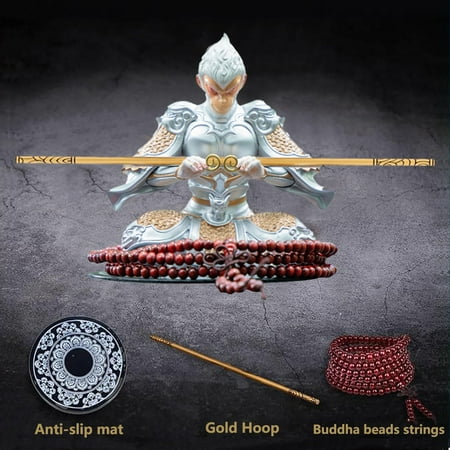 

OKHGEG87 Hot Sale Desktop Ornament Creative the Monkey for the Sutra Sun Accessories Resin Living Room Decorations. B