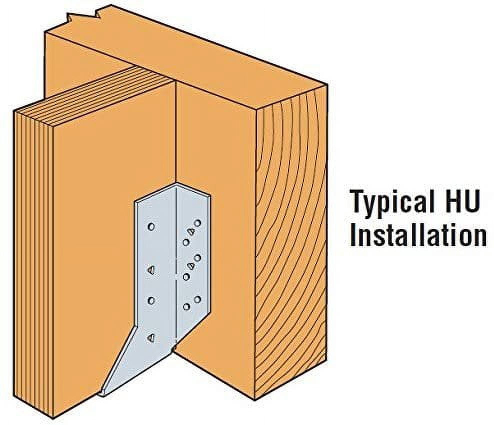 Simpson Strong-Tie Face Mount Hanger HU11 Heavy Duty Bracket - 25 Pack, 1-13/16 x 11-1/16 In