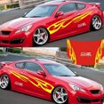 thumbnail image 1 of 3D Flame Totem Decals Car Stickers Full Body Car Styling Vinyl Decal Sticker for Cars Decoration yellow, 1 of 8