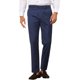 thumbnail image 1 of Pantalones de rayas Inspire Chic para hombre, corte slim, pantalones formales de frente plano, 36 azul, 1 of 5