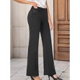 thumbnail image 4 of Weardear Women's Dress Pants Business Casual Work Pants For Women Stretchy Bootcut Pants with Pockets, 4 of 5