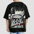 thumbnail image 4 of WWE Clear Backpack Heavy Duty See Through Bookbag Transparent Bag for Colleges School Work Sport Travel, 4 of 7