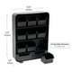 thumbnail image 5 of Mind Reader "Baggy Bolsa de té Holder y Organizador de condimentos, Negro, Negro, 1, 1, 5 of 6