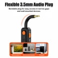 thumbnail image 4 of RONY Bluetooth 5.4 Transmitter Receiver 2-in-1 Wireless Bluetooth Adapter: 3.5mm Aux Bluetooth Audio Adapter for TV Airplane Speaker Car Headphone, 4 of 15