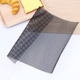 thumbnail image 1 of OFFIGAM 2Pcs Non Stick Barbecue Grid Mat Black Grill Solid Mat Dishwasher Safe for Bbq, 1 of 6