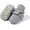 01/Navy Grey, variant on Newborn Infant Baby Girl Boy Cotton Booties Stay On Sock Slippers Soft Bedroom Shoes Non-Skid Ankle Boots With Grippers Toddler Crib Warm Shoe First Walker Birthday Shower Gift
