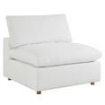 thumbnail image 3 of Modway Commix 8-Piece Down Filled Overstuffed Sectional Sofa in Pure White, 3 of 10