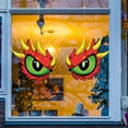 thumbnail image 6 of 3D Halloween Hanging Spooky Eyes Decoration, 1 Pair Realistic Scary Demon's Eyes for Yard Sign Lawn Window Outdoor Indoor,Glow in The Dark Peeping Eyeball Window Decor (C), 6 of 8