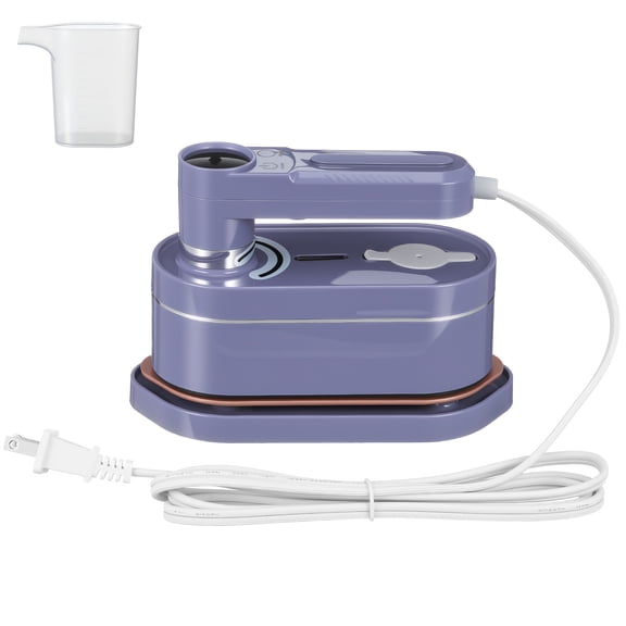 Steamer for Clothes, 2-in-1 Portable Handheld Travel Steamer & Steam Iron, 1200W Powerful Wrinkle Remover