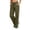 Green, variant on JIANLAI Women Side Stripe Wide Leg Track Pants, Elastic Drawstring High Waist Full Length Loose Casual Trousers, Lightweight Relax‑Fit Athletic Bottoms With Side Pockets, Sporty Lounge Pants