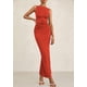thumbnail image 5 of Vestido midi PRETTYGARDEN, ajustado fruncido de verano 2025 para mujer, 5 of 9