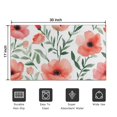 thumbnail image 5 of Pioneer Flower Floral Print Pattern Door Rugs,Washable Non Slip Door Mats Indoor,Decorative Door Mats,Entry Mat Indoor for Entrance,Bedroom,Kitchen,Bathroom,17"x30", 5 of 6