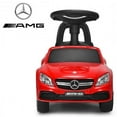 thumbnail image 3 of Mercedes Benz Licensed Kids Ride On Push Car-Red, 3 of 12