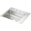 Elkay Drkad222045r Lustertone 22" Drop In Single Basin Stainless Steel Utility Sink - 4