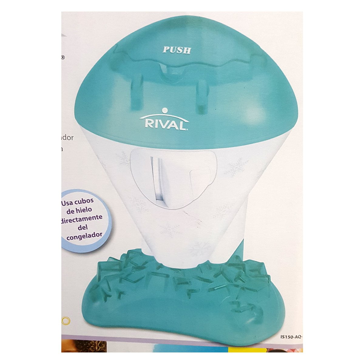 Rival IS150-AQ-11 Snow Cone Maker Novelty Aqua Ice Shaver - Walmart.com