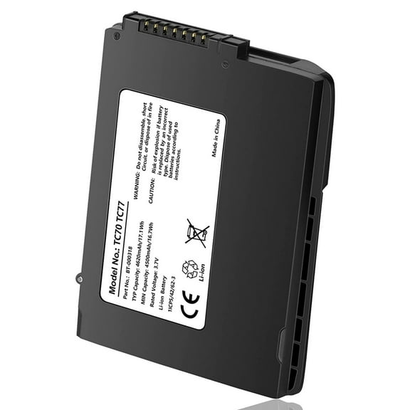 BT-000318 TC70 Battery for Zebra Scanner TC75 TC7X Series BTRY-TC7X-46MPP-01